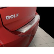 Накладка на задний бампер VW GOLF 7 (2012-)